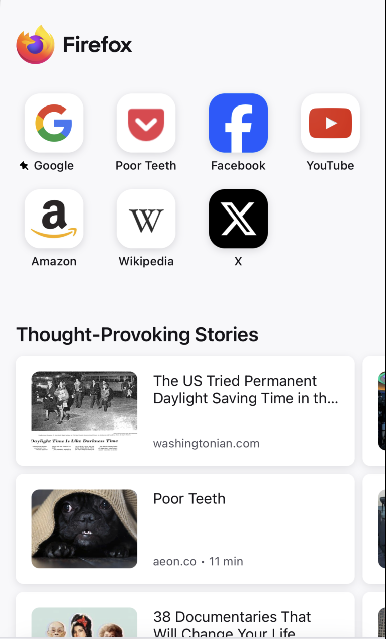 Homepage Feature