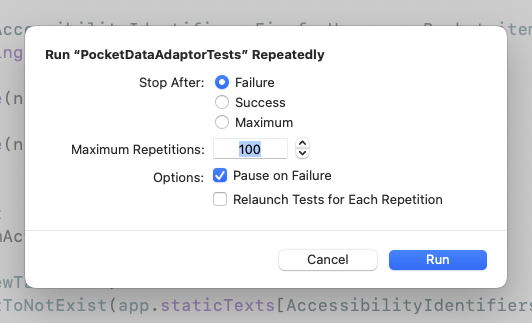 Test Repeatedly Prompt